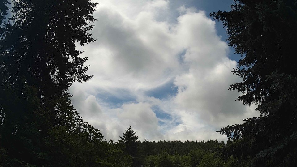 Pacific Northwest skyline timelapse on Jul 01, 2026 at 12:45 PM