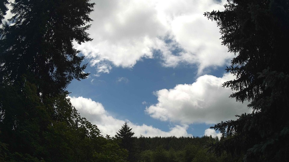 Pacific Northwest skyline timelapse on Jul 01, 2026 at 1:00 PM