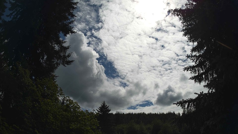 Pacific Northwest skyline timelapse frame from Jul 2nd, 2026 at 3:45 PM