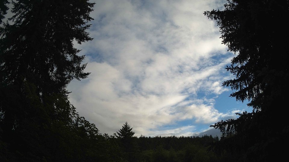 Pacific Northwest skyline timelapse frame from Jul 2nd, 2026 at 7:45 PM
