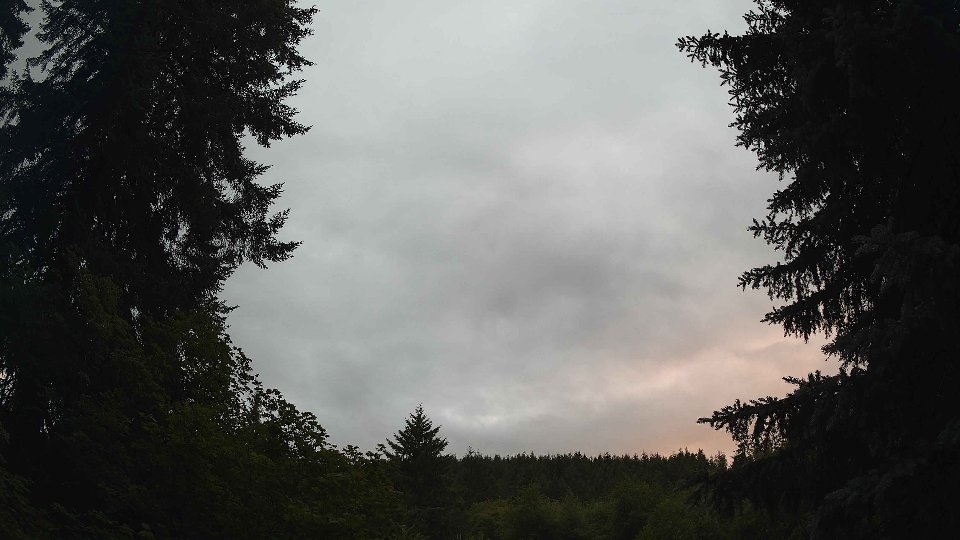 Pacific Northwest skyline timelapse frame from Jul 2nd, 2026 at 8:45 PM