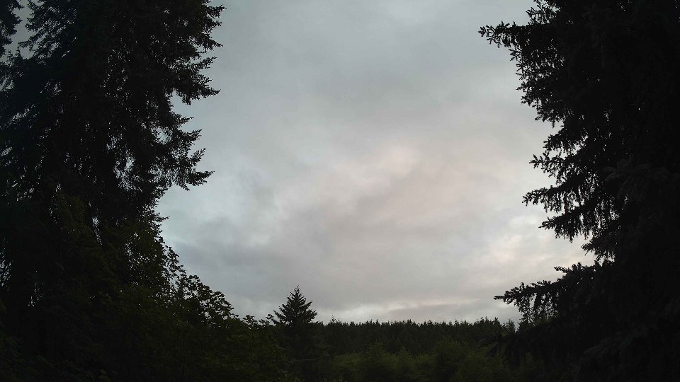 Pacific Northwest skyline timelapse frame from Jul 2nd, 2026 at 8:49 PM