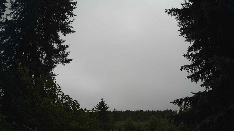 Pacific Northwest skyline timelapse frame from Jul 3rd, 2026 at 8:00 AM