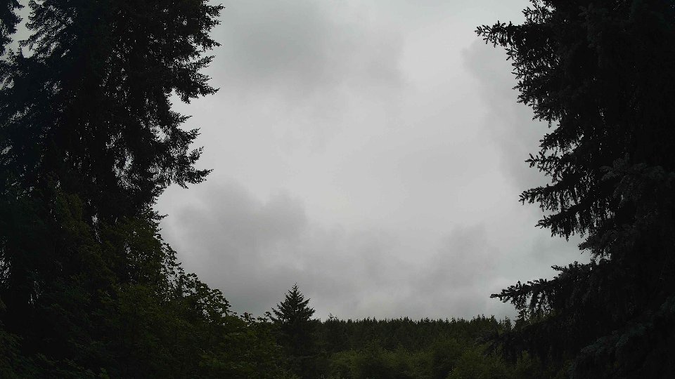 Pacific Northwest skyline timelapse frame from Jul 3rd, 2026 at 9:45 AM