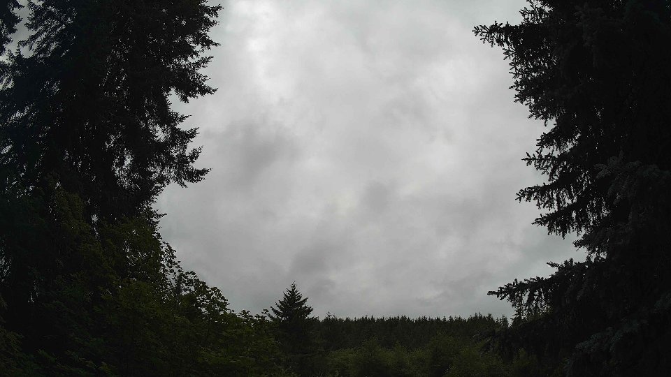Pacific Northwest skyline timelapse frame from Jul 3rd, 2026 at 1:00 PM