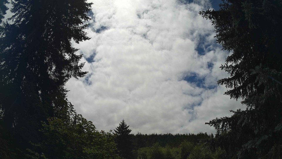 Pacific Northwest skyline timelapse frame from Jul 3rd, 2026 at 1:45 PM