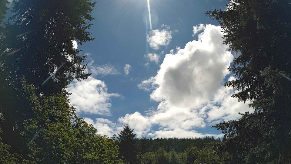 Pacific Northwest skyline timelapse frame from Jul 3rd, 2026 at 2:45 PM