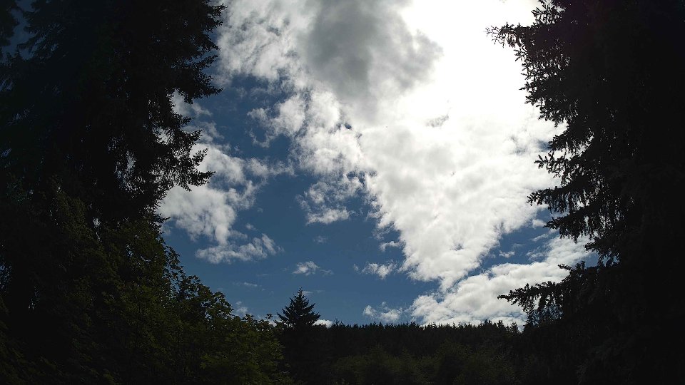 Pacific Northwest skyline timelapse frame from Jul 3rd, 2026 at 4:00 PM