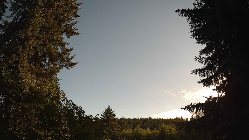 Pacific Northwest skyline timelapse frame from Jul 3rd, 2026 at 7:00 PM