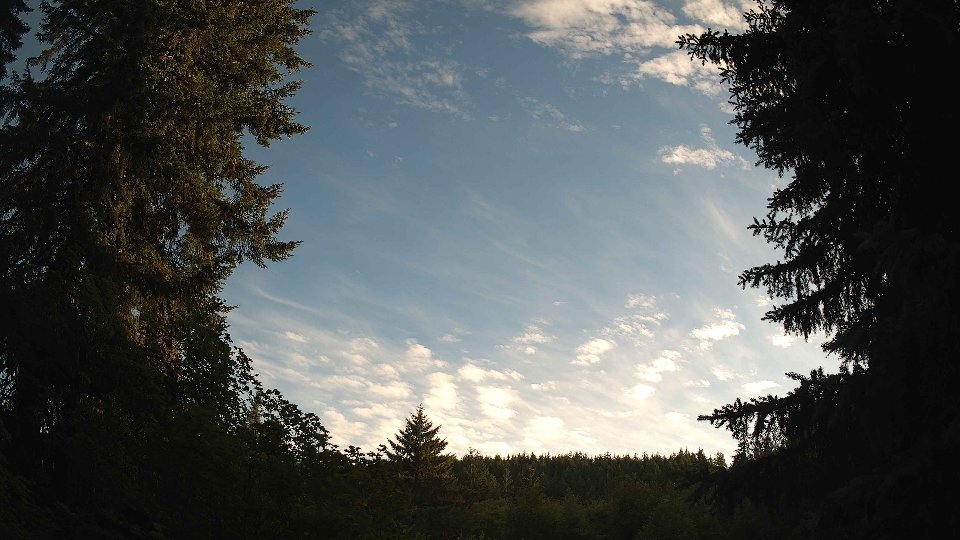 Pacific Northwest skyline timelapse frame from Jul 3rd, 2026 at 7:45 PM