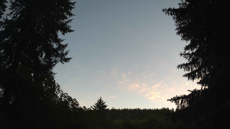 Pacific Northwest skyline timelapse frame from Jul 3rd, 2026 at 8:57 PM