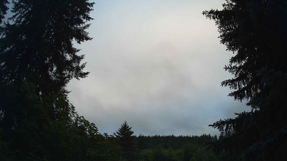 Pacific Northwest skyline timelapse frame from Jul 4th, 2026 at 6:00 AM