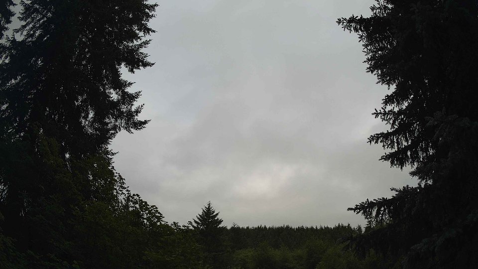 Pacific Northwest skyline timelapse frame from Jul 4th, 2026 at 8:45 AM