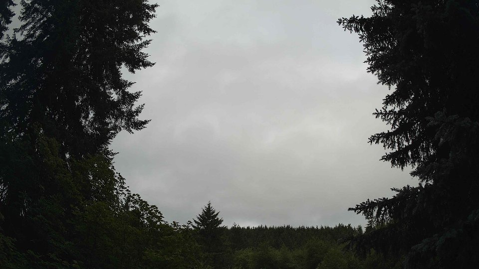 Pacific Northwest skyline timelapse frame from Jul 4th, 2026 at 9:00 AM