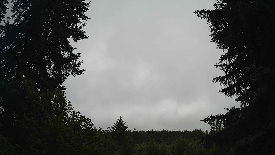 Pacific Northwest skyline timelapse frame from Jul 4th, 2026 at 9:45 AM