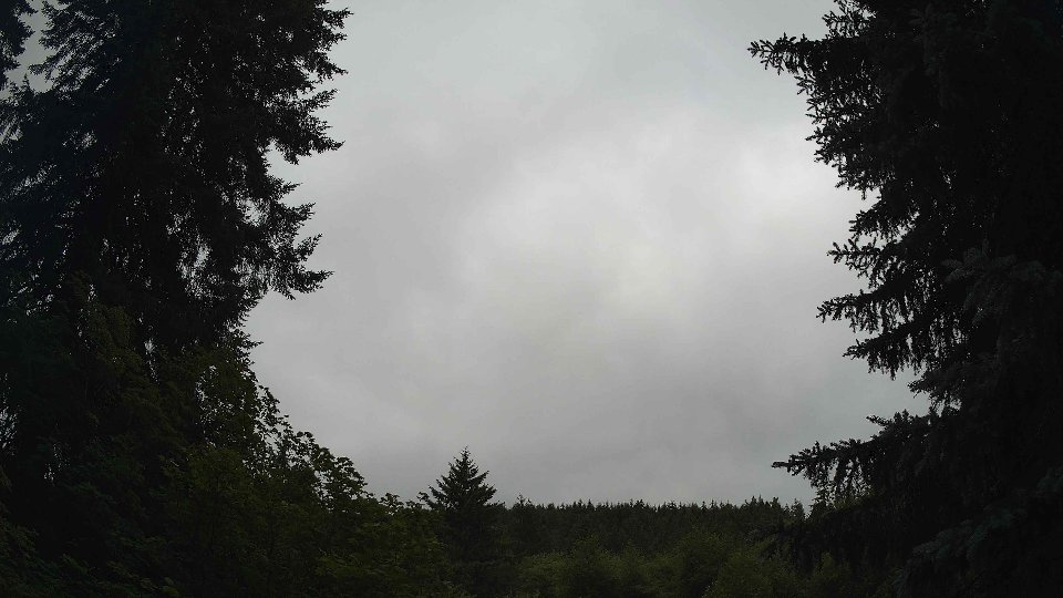 Pacific Northwest skyline timelapse frame from Jul 4th, 2026 at 10:45 AM