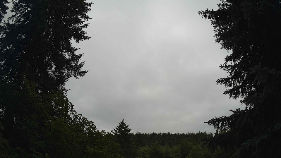 Pacific Northwest skyline timelapse frame from Jul 4th, 2026 at 11:45 AM