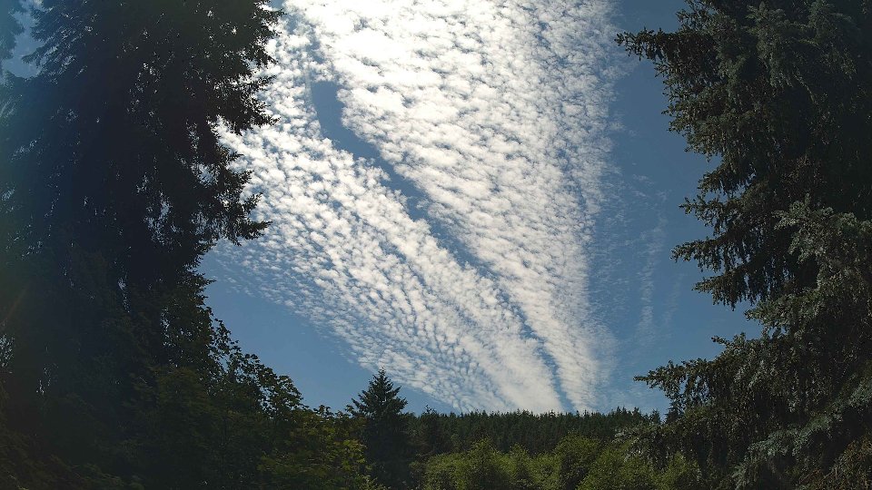 Pacific Northwest skyline timelapse frame from Jul 4th, 2026 at 1:15 PM