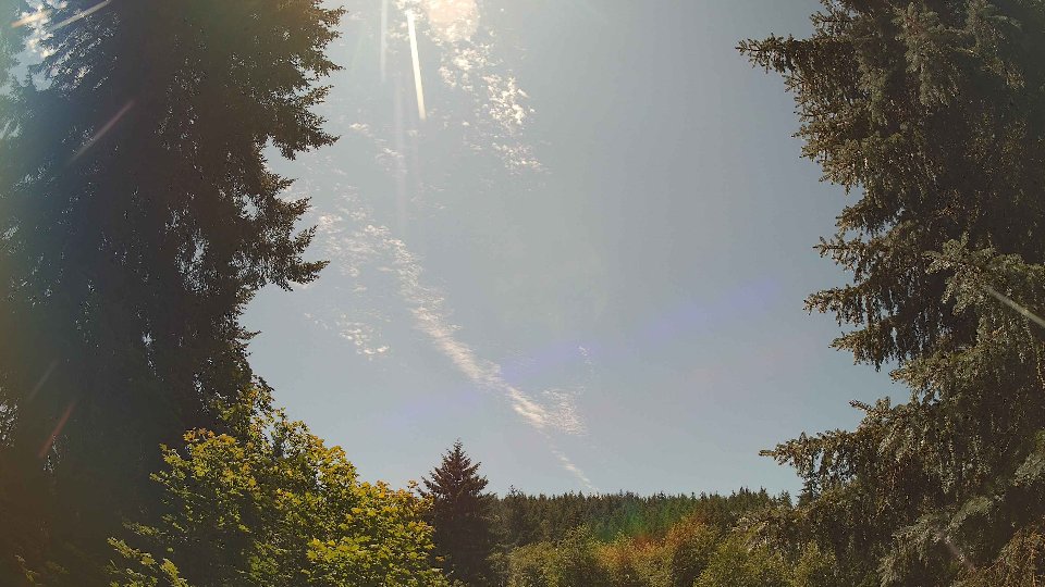 Pacific Northwest skyline timelapse frame from Jul 4th, 2026 at 1:45 PM