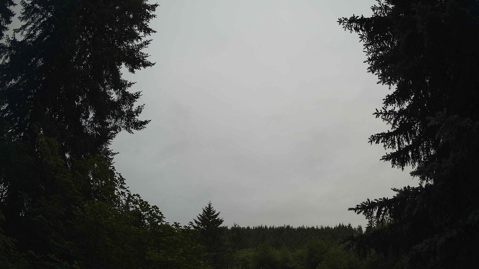 Pacific Northwest skyline timelapse frame from Jul 5th, 2026 at 7:00 AM