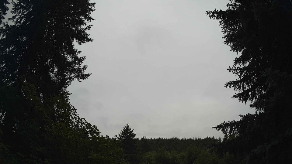 Pacific Northwest skyline timelapse frame from Jul 5th, 2026 at 7:45 AM