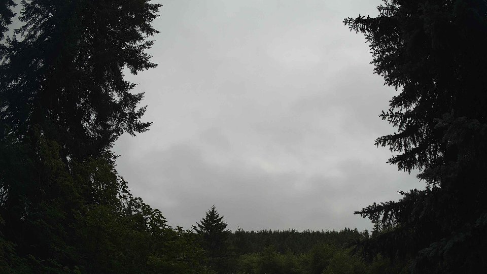 Pacific Northwest skyline timelapse frame from Jul 5th, 2026 at 9:00 AM