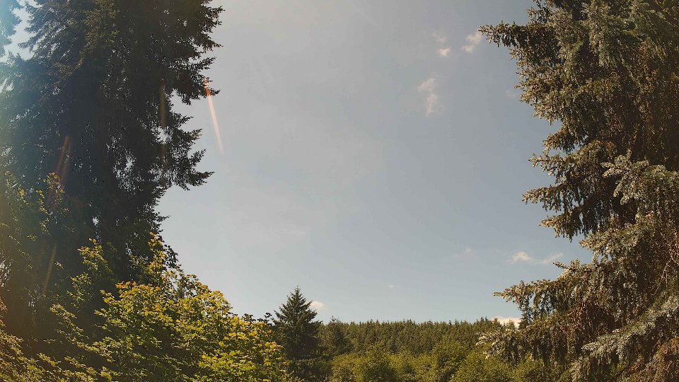 Pacific Northwest skyline timelapse frame from Jul 5th, 2026 at 12:15 PM