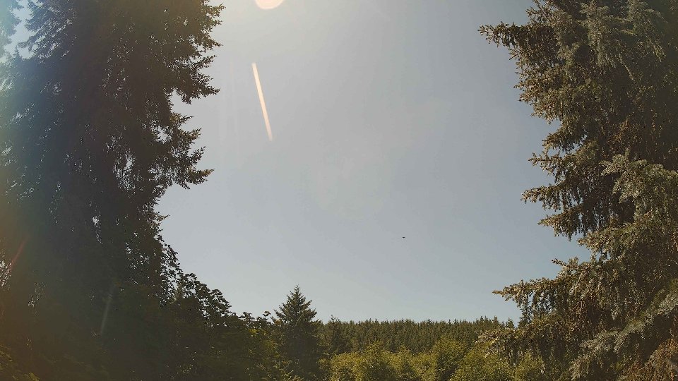 Pacific Northwest skyline timelapse frame from Jul 5th, 2026 at 1:15 PM
