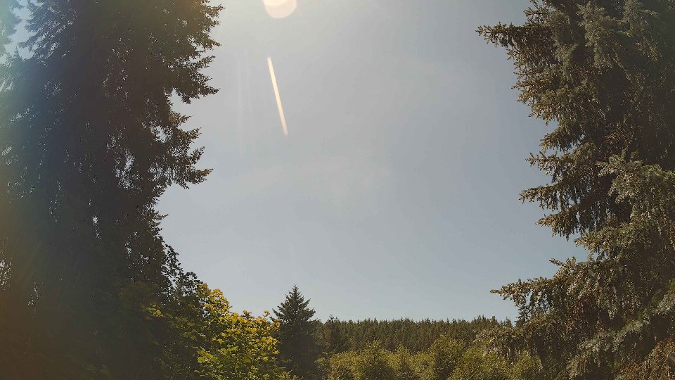 Pacific Northwest skyline timelapse frame from Jul 5th, 2026 at 1:30 PM