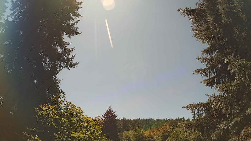 Pacific Northwest skyline timelapse frame from Jul 5th, 2026 at 1:45 PM