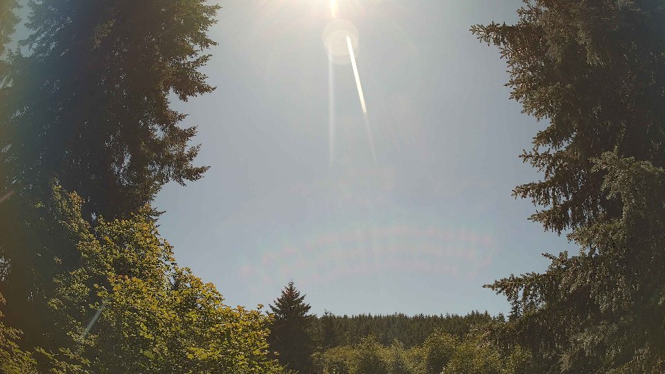 Pacific Northwest skyline timelapse frame from Jul 5th, 2026 at 2:45 PM