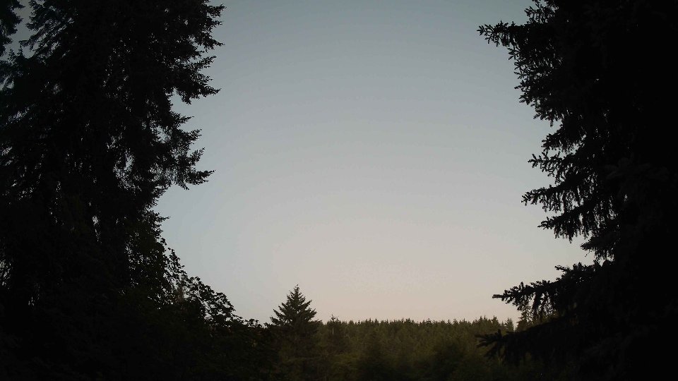 Pacific Northwest skyline timelapse frame from Jul 6th, 2026 at 5:15 AM