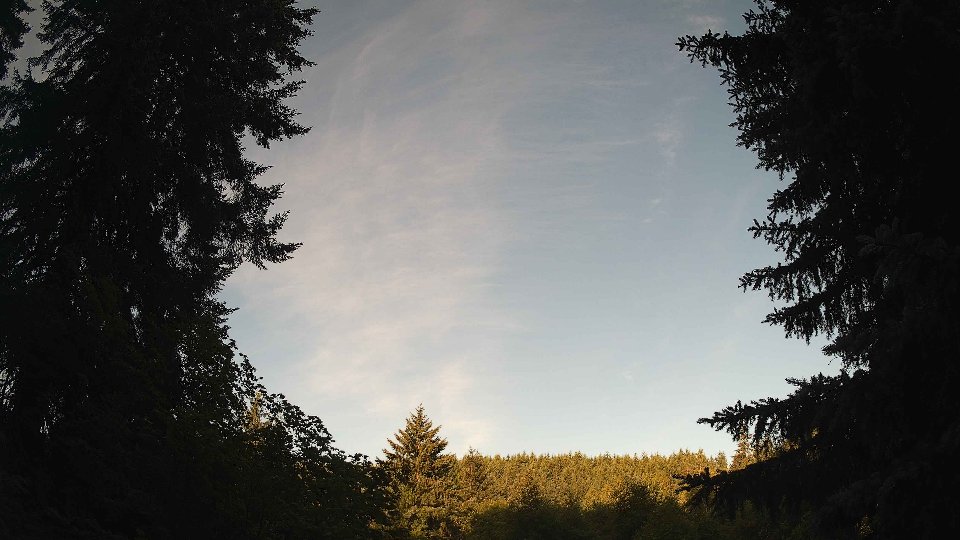 Pacific Northwest skyline timelapse frame from Jul 6th, 2026 at 7:00 AM