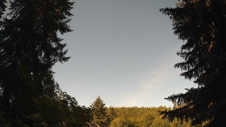 Pacific Northwest skyline timelapse frame from Jul 6th, 2026 at 9:30 AM