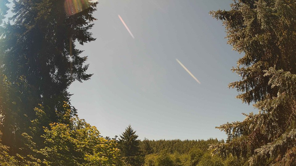 Pacific Northwest skyline timelapse frame from Jul 6th, 2026 at 12:15 PM