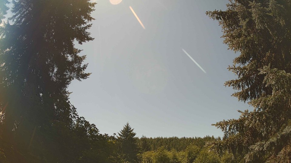 Pacific Northwest skyline timelapse frame from Jul 6th, 2026 at 1:15 PM