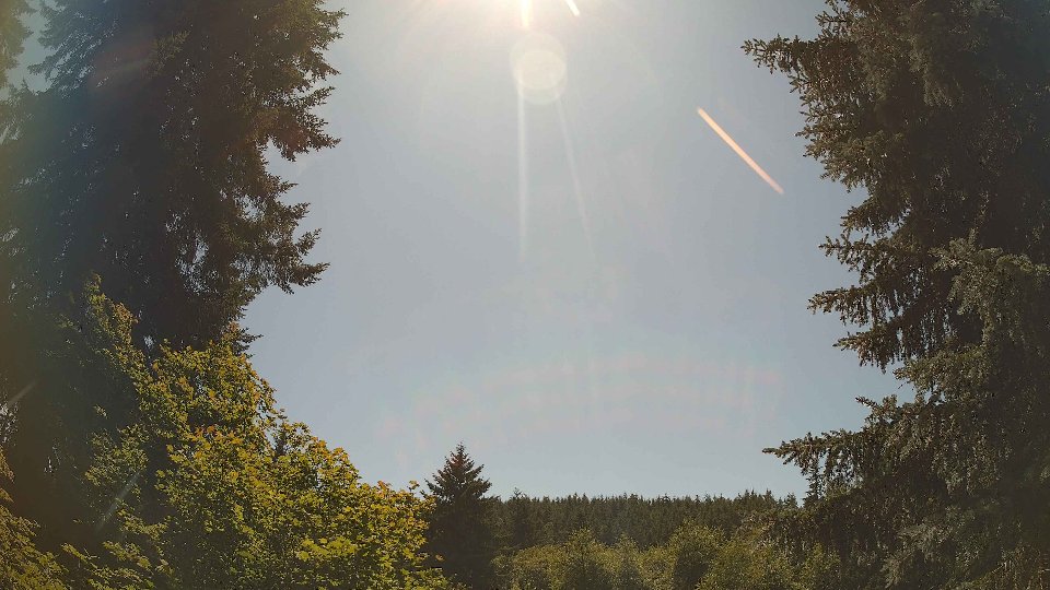 Pacific Northwest skyline timelapse frame from Jul 6th, 2026 at 2:45 PM