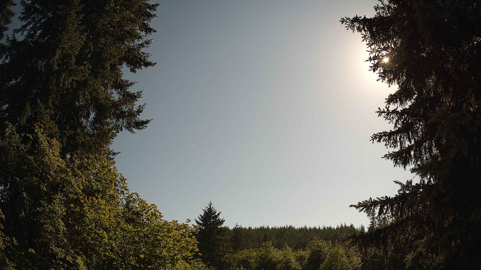 Pacific Northwest skyline timelapse frame from Jul 6th, 2026 at 5:00 PM