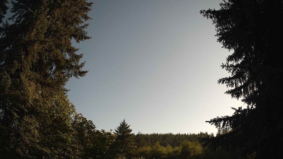 Pacific Northwest skyline timelapse frame from Jul 6th, 2026 at 6:45 PM