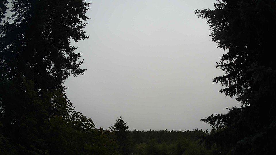Pacific Northwest skyline timelapse frame from Jul 8th, 2026 at 5:30 AM