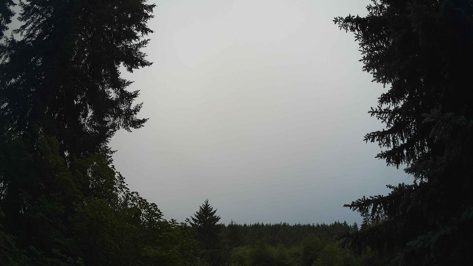 Pacific Northwest skyline timelapse frame from Jul 8th, 2026 at 6:00 AM