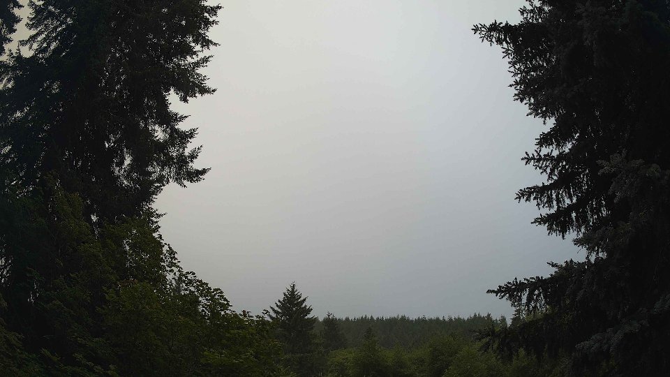 Pacific Northwest skyline timelapse frame from Jul 8th, 2026 at 6:30 AM
