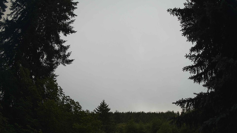 Pacific Northwest skyline timelapse frame from Jul 8th, 2026 at 7:00 AM