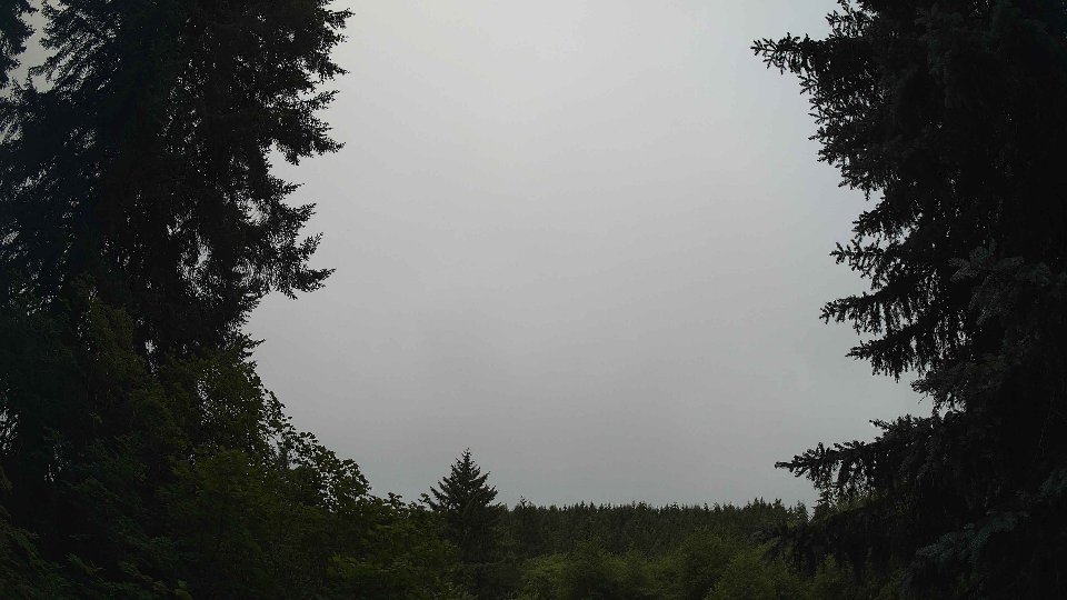 Pacific Northwest skyline timelapse frame from Jul 8th, 2026 at 8:30 AM