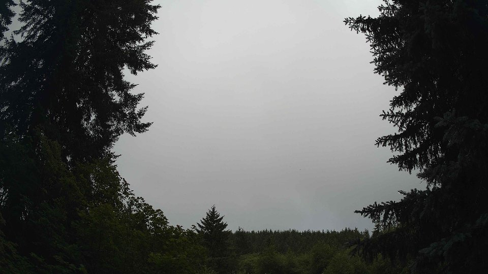 Pacific Northwest skyline timelapse frame from Jul 8th, 2026 at 9:00 AM