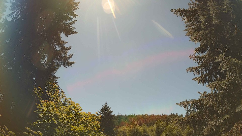 Pacific Northwest skyline timelapse frame from Jul 8th, 2026 at 2:00 PM