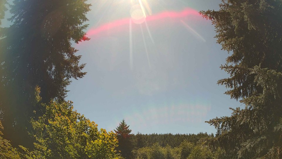 Pacific Northwest skyline timelapse frame from Jul 8th, 2026 at 2:30 PM