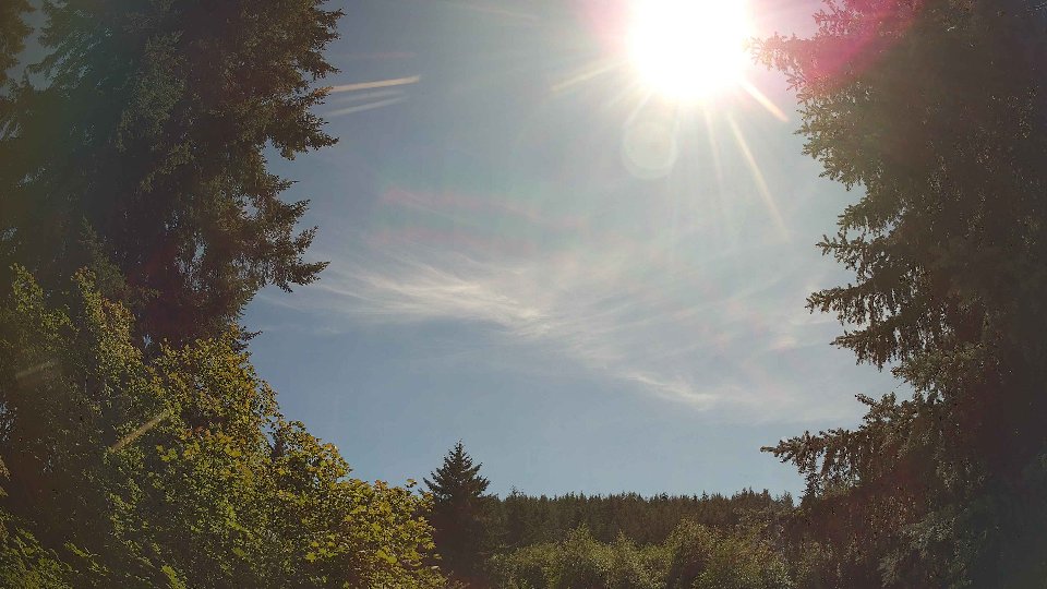 Pacific Northwest skyline timelapse frame from Jul 8th, 2026 at 4:00 PM