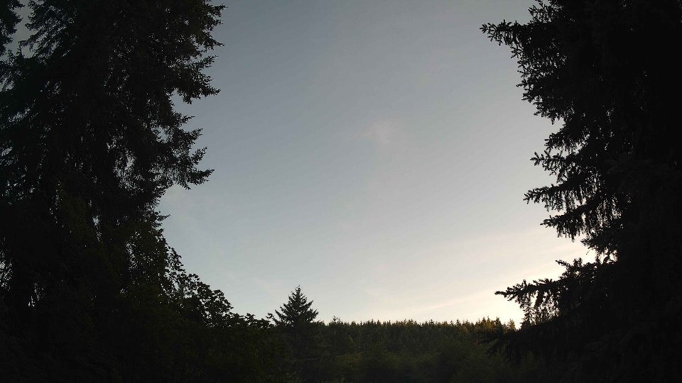 Pacific Northwest skyline timelapse frame from Jul 8th, 2026 at 8:15 PM