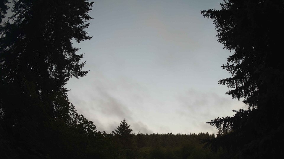 Pacific Northwest skyline timelapse frame from Jul 9th, 2026 at 5:30 AM
